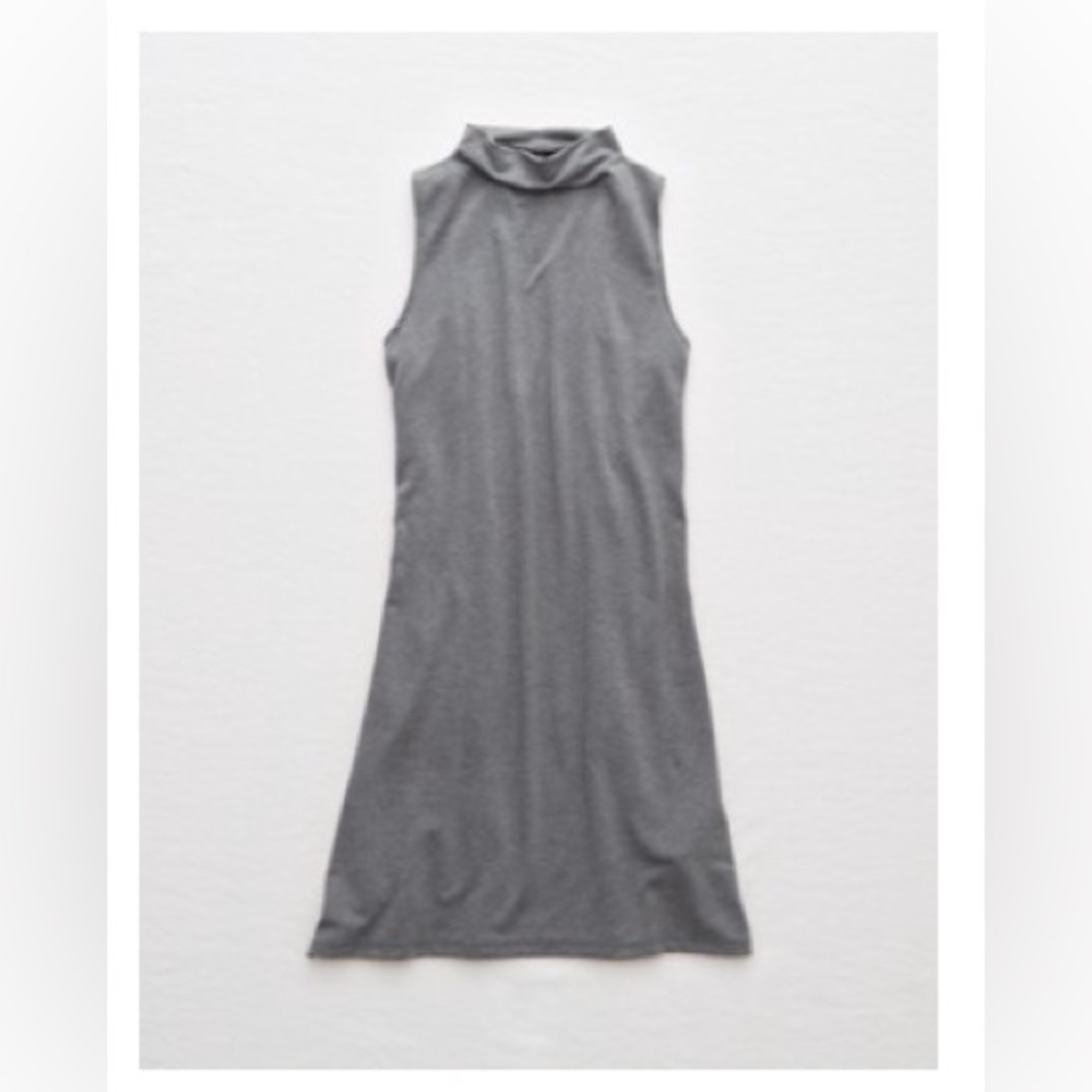 Aerie mock neck swing dress